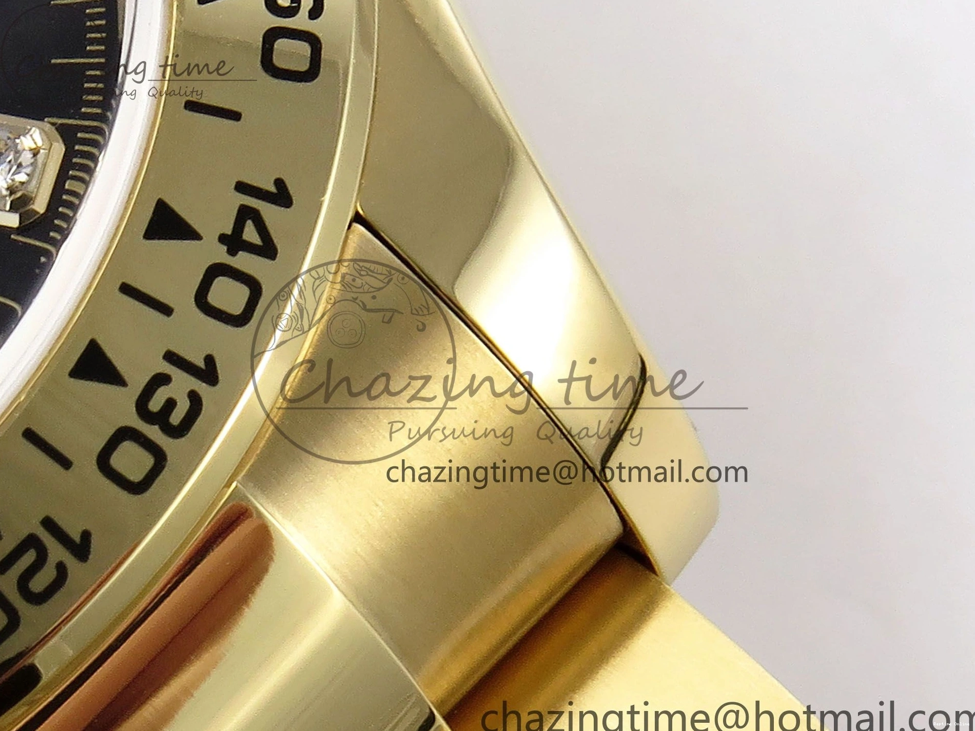 0601 Daytona 126508 QF 1:1 Best Edition Black YG Diamonds Dial on YG Braclet SH4131 V WeatherProof 1314